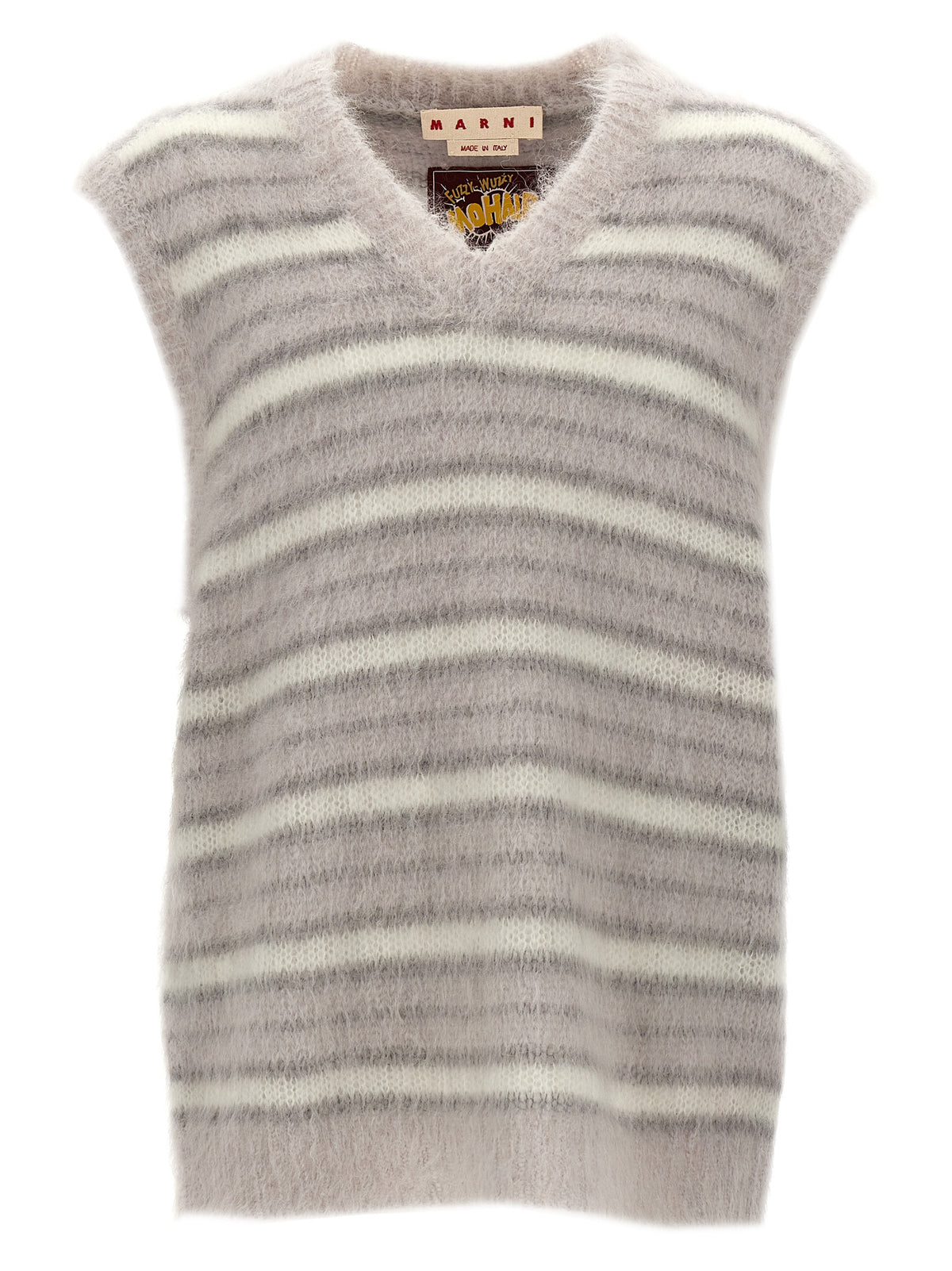 Felpa Marni grigia in mohair