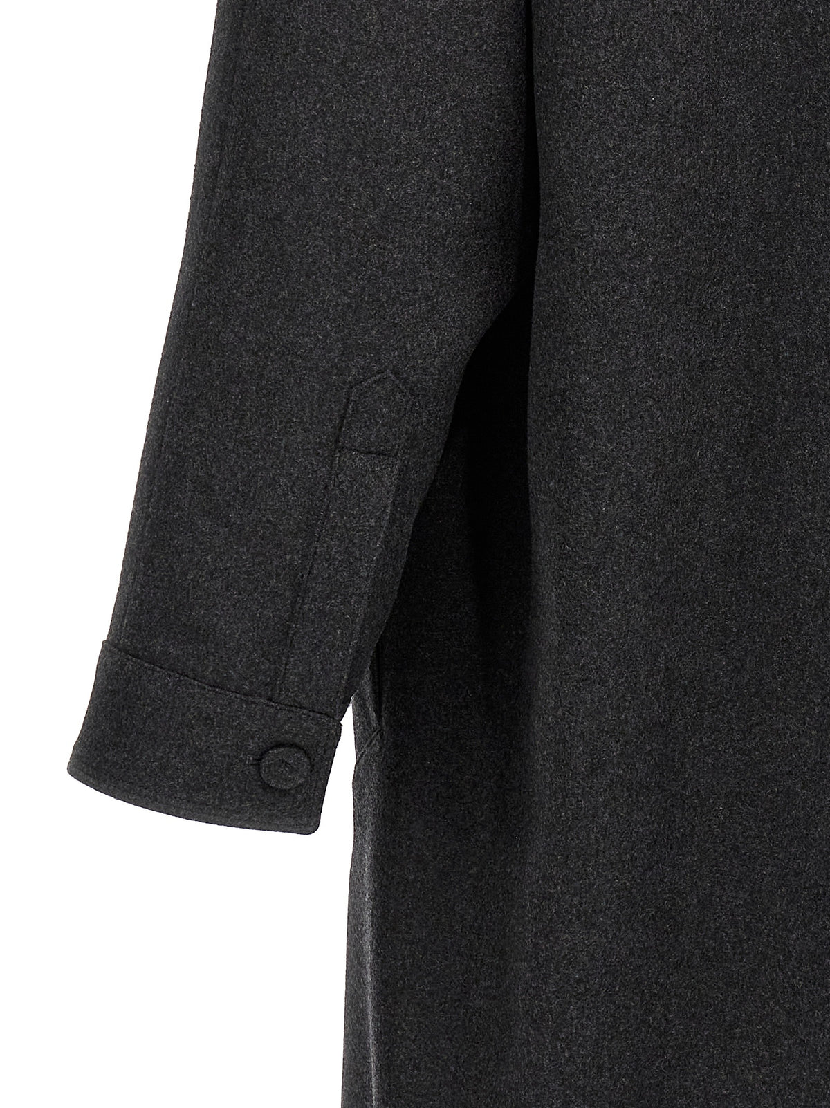 Manteau Fendi en cachemire gris