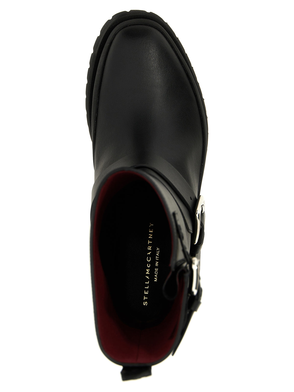 Stivaletti neri in poliestere Stella McCartney