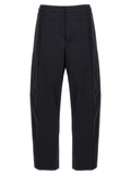 Pantalon Décontracté Jil Sander en Coton Bleu