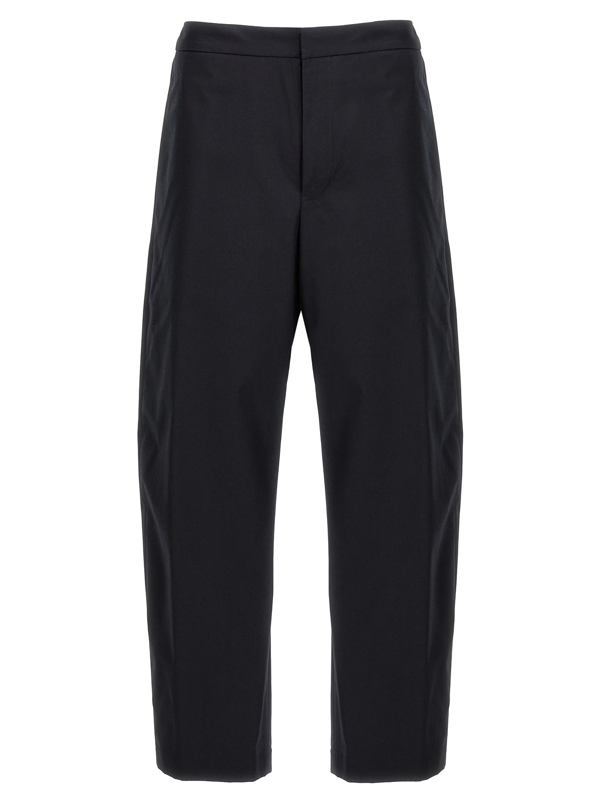 Pantalon Décontracté Jil Sander en Coton Bleu