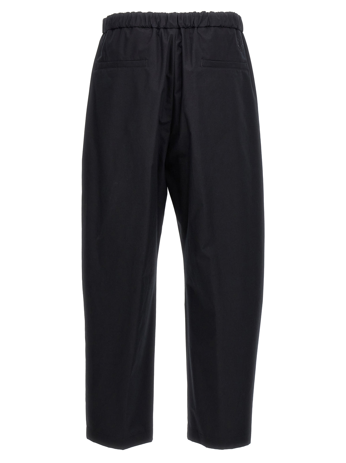 Pantalon Décontracté Jil Sander en Coton Bleu