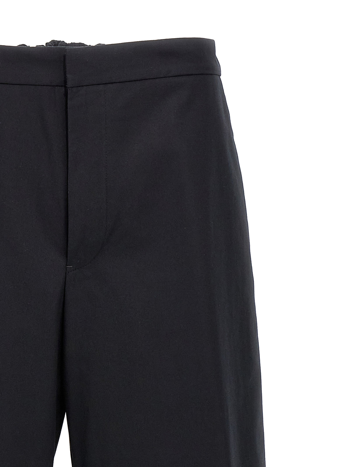 Pantalon Décontracté Jil Sander en Coton Bleu