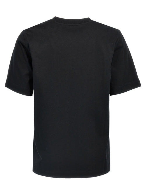 Schwarzes Baumwoll-T-Shirt von Burberry