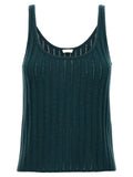 T-shirt smanicata in lana bicolor Eres