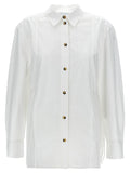 Blusa Ganni in cotone bianco