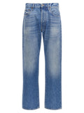 Valentino Garavani Jeans Dritti in Cotone Blu