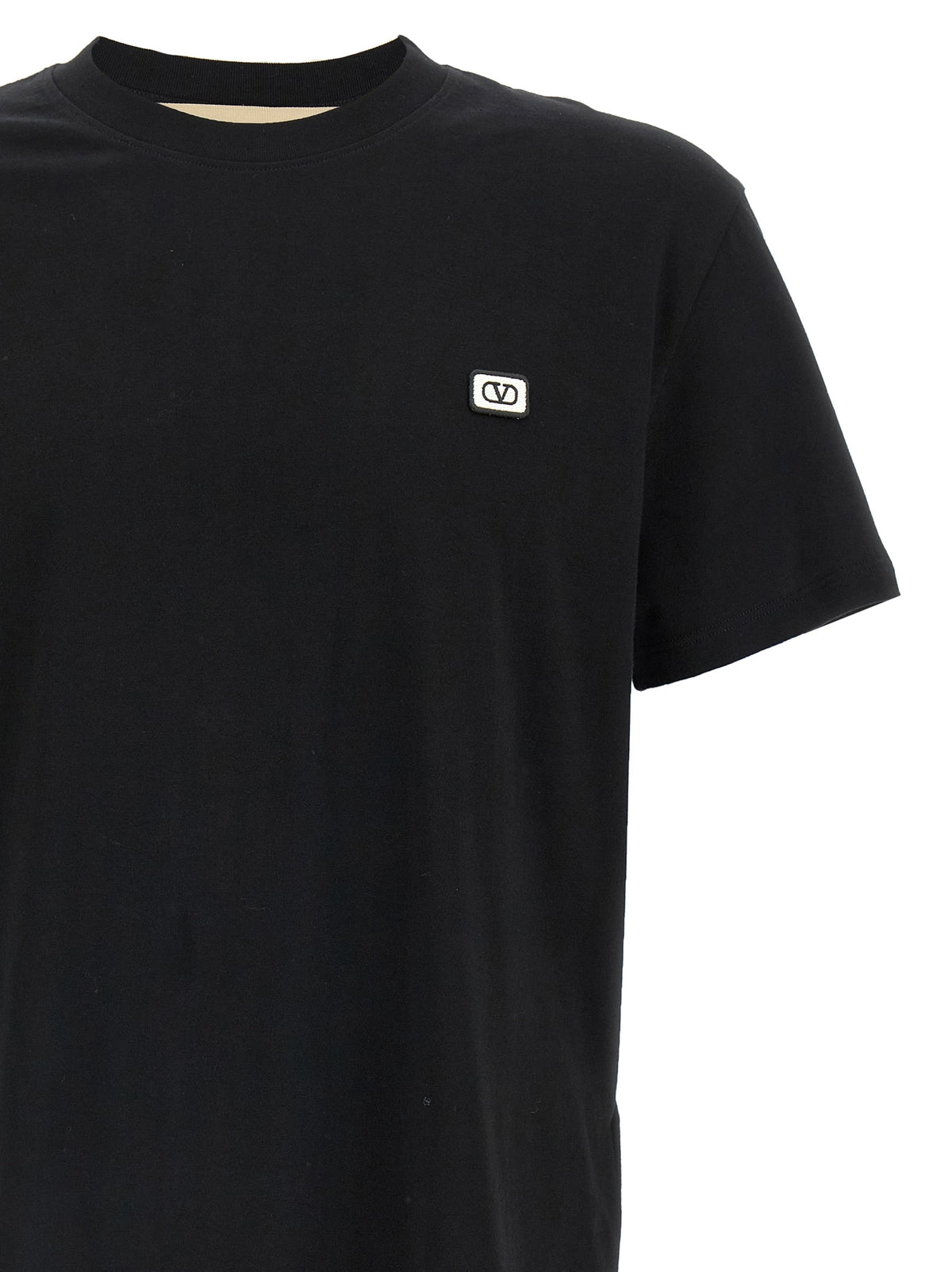 T-shirt Valentino Garavani in cotone nero
