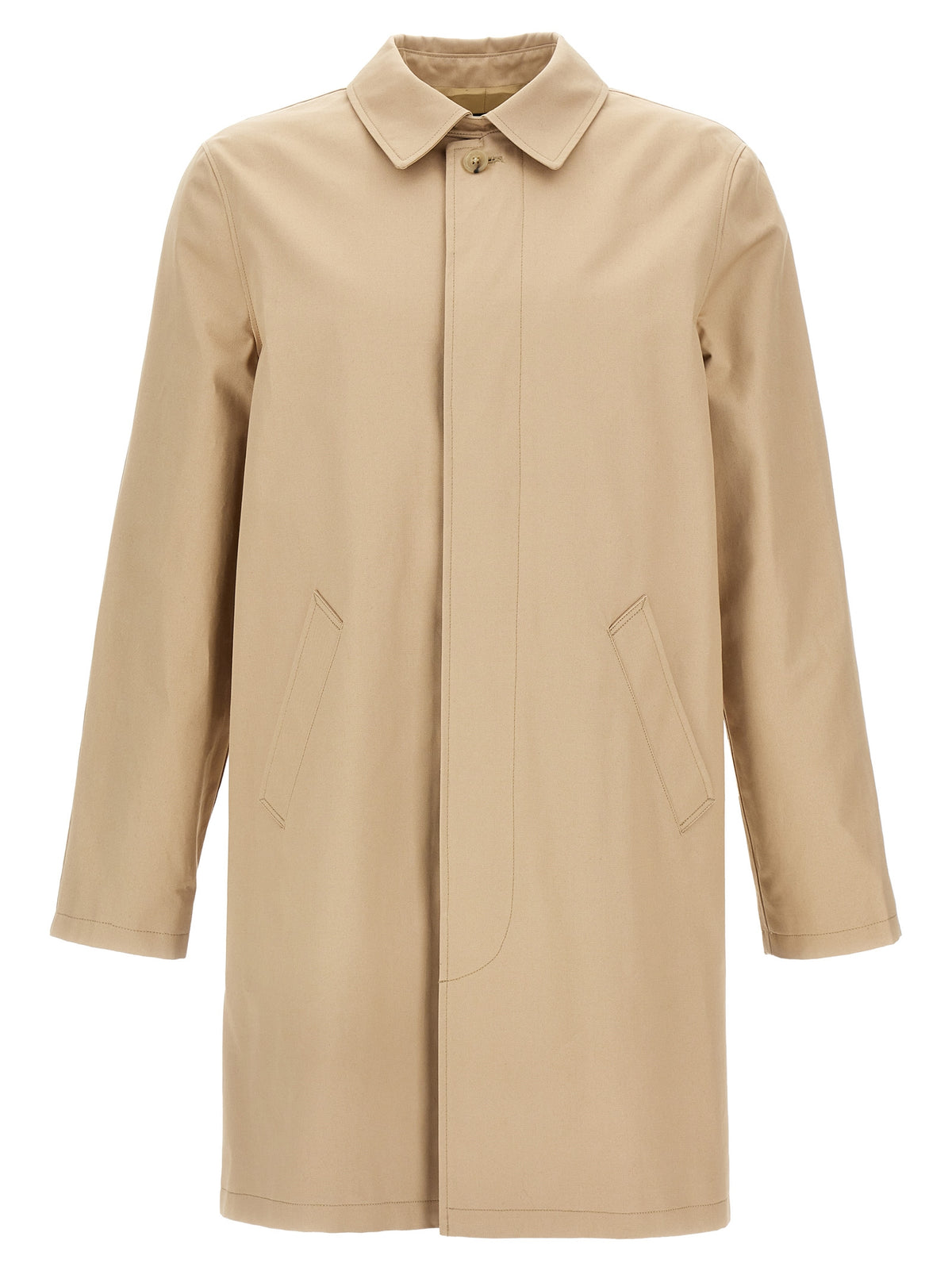 Cappotto in cotone beige A.P.C.