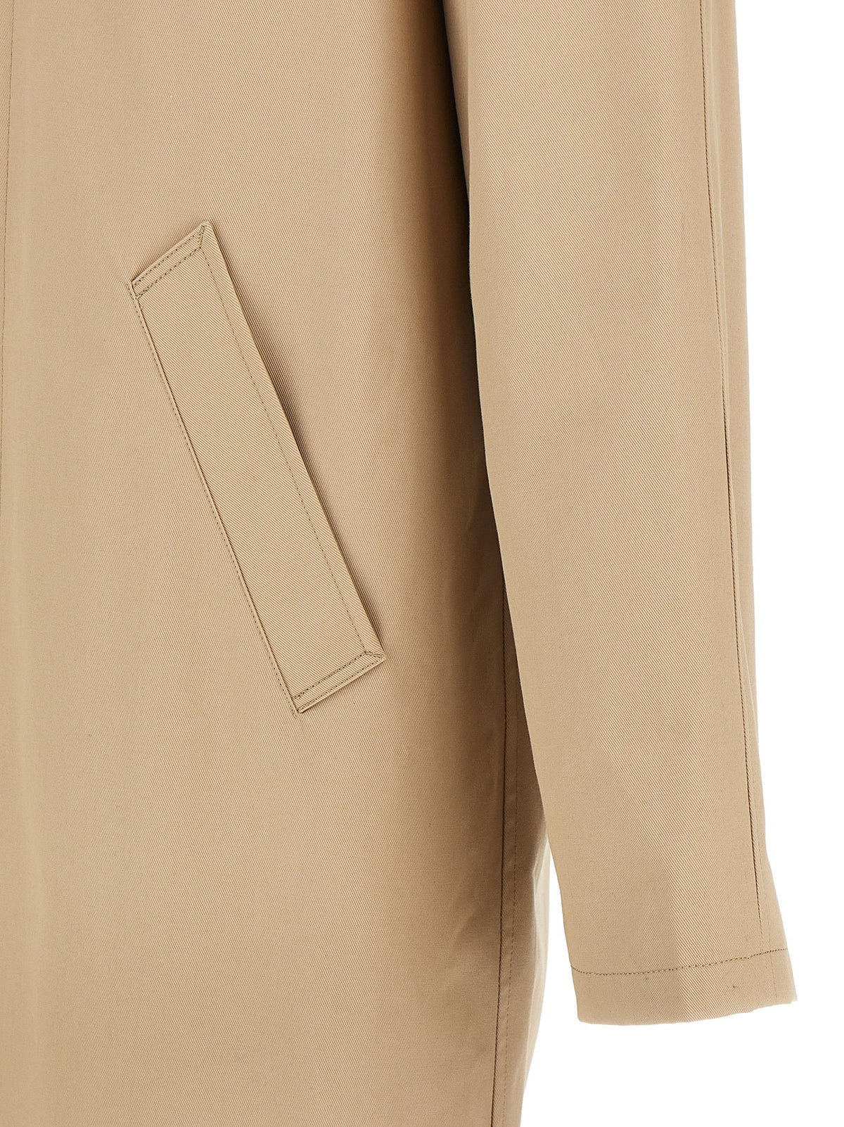 Cappotto in cotone beige A.P.C.