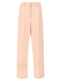 Pantaloni casual Theory in triacetato multicolore