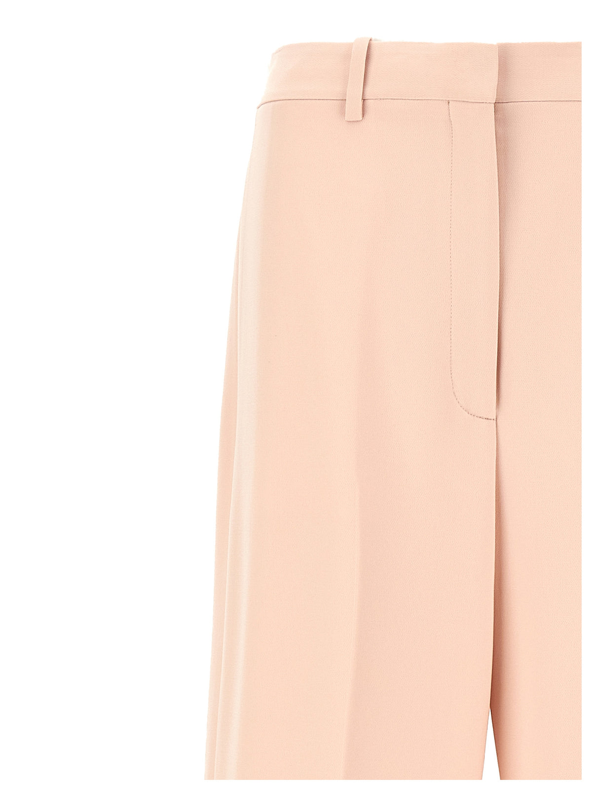 Pantaloni casual Theory in triacetato multicolore