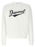 Felpa Dsquared² in cotone bianco