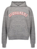 Felpa in cotone grigia Dsquared²