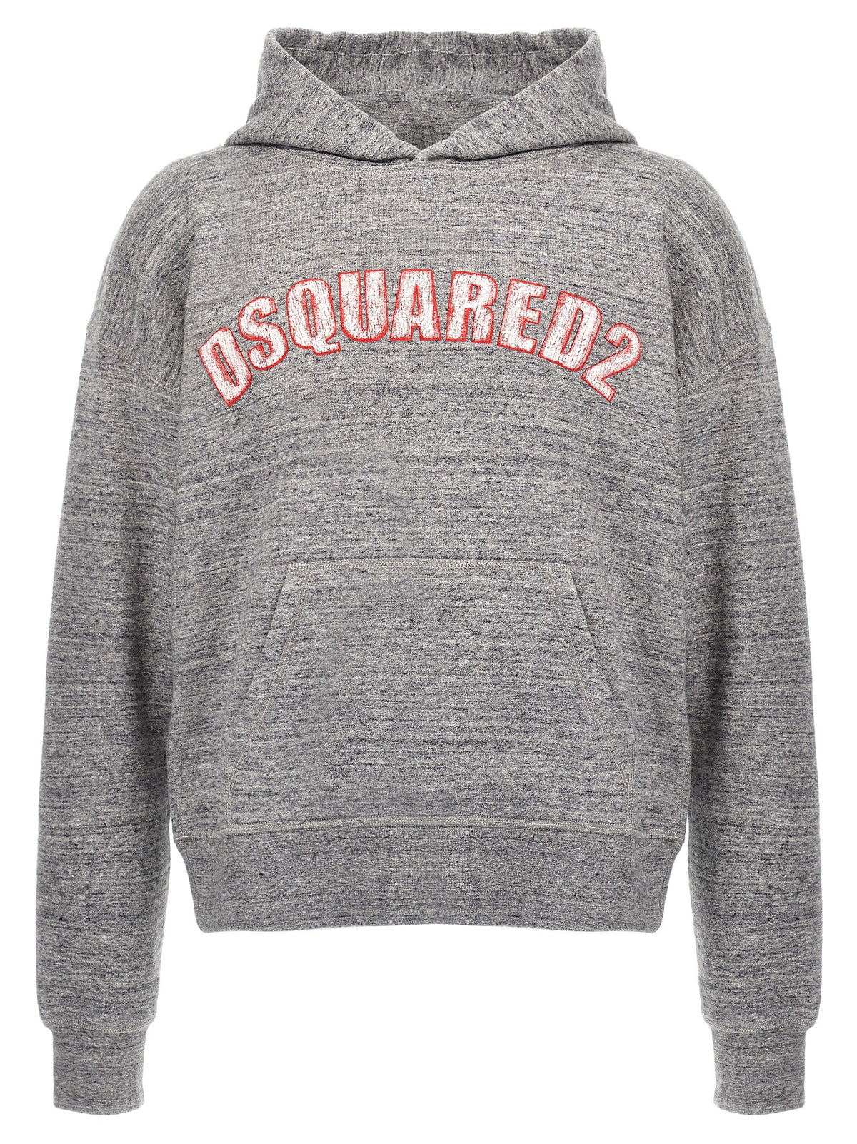Felpa in cotone grigia Dsquared²