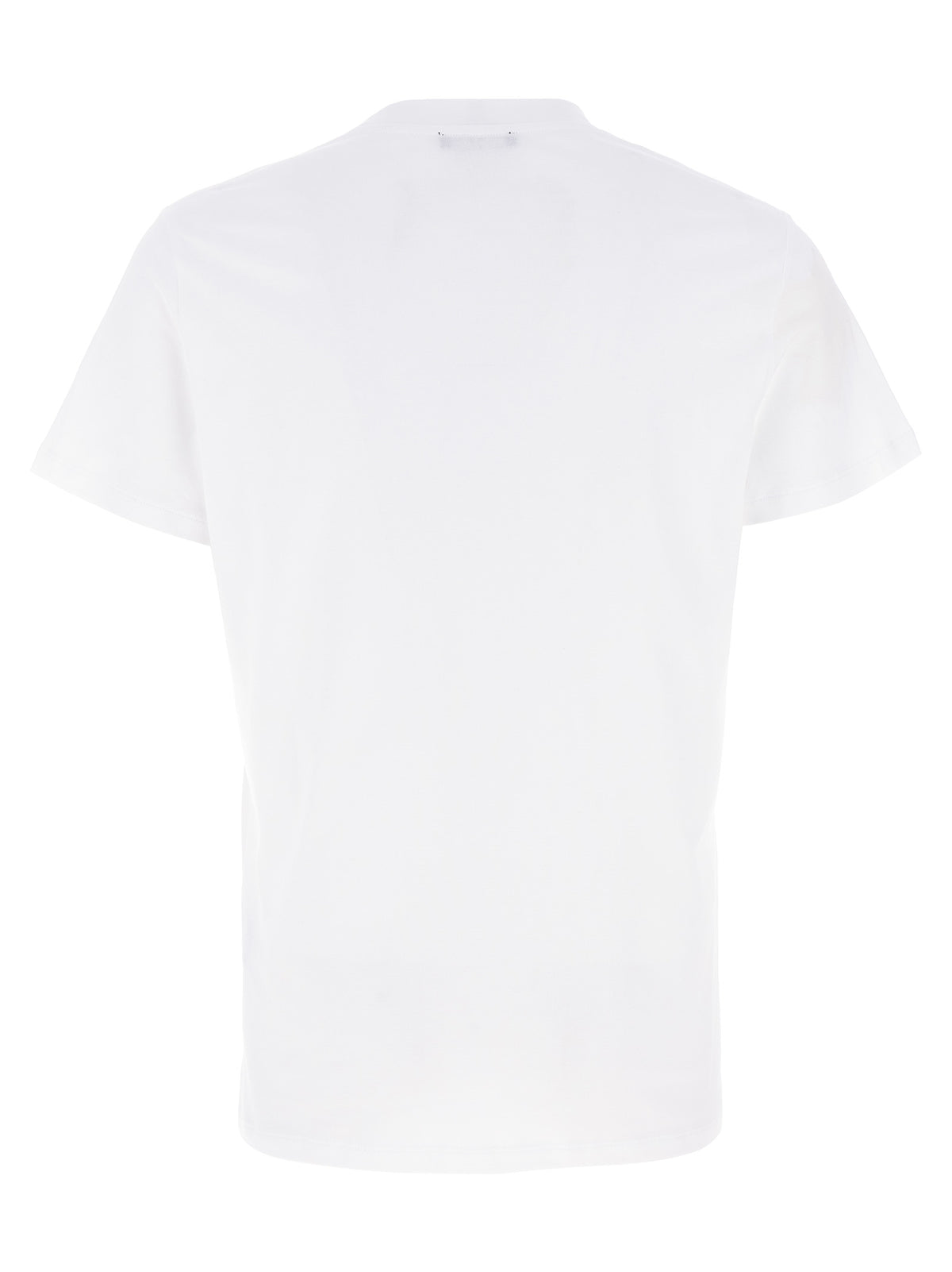 T-shirt Balmain bianca in cotone biologico