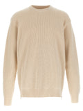 Cardigan in cotone beige Jil Sander