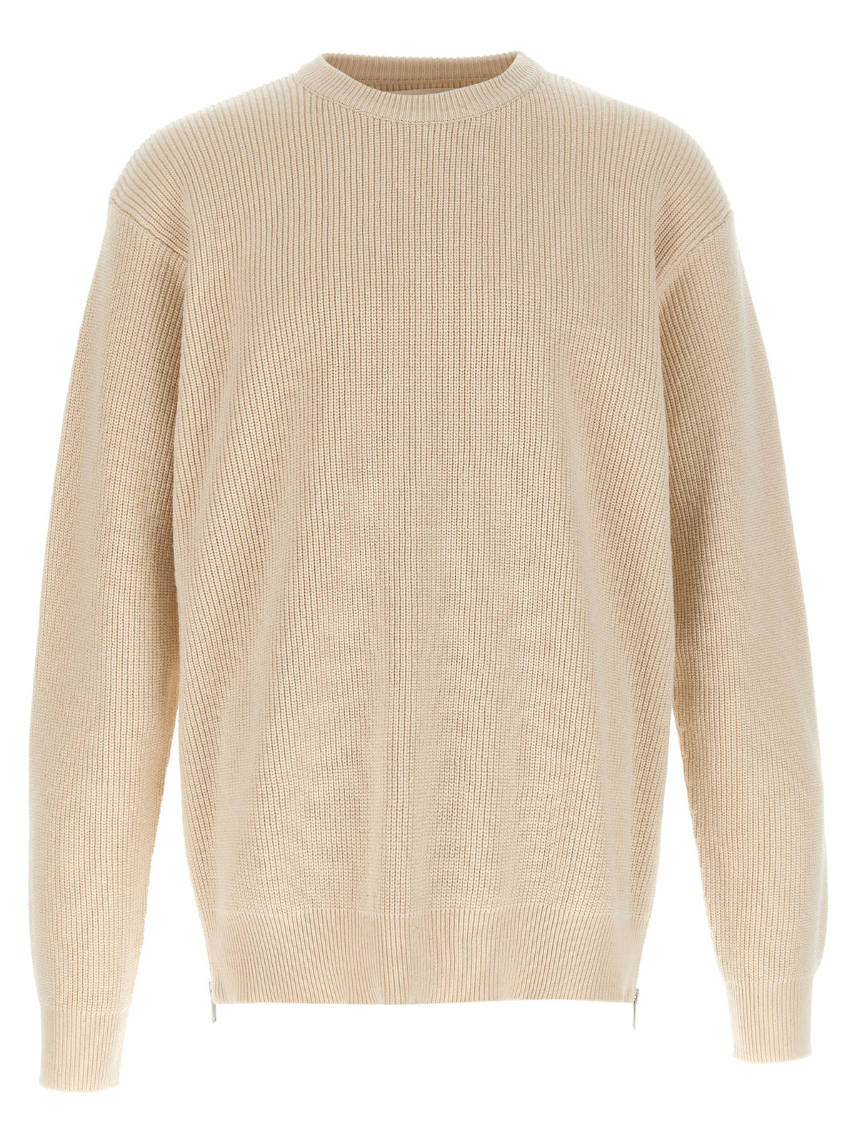 Cardigan in cotone beige Jil Sander