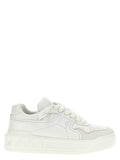Baskets Chunky Valentino Garavani en Cuir de Veau Blanc