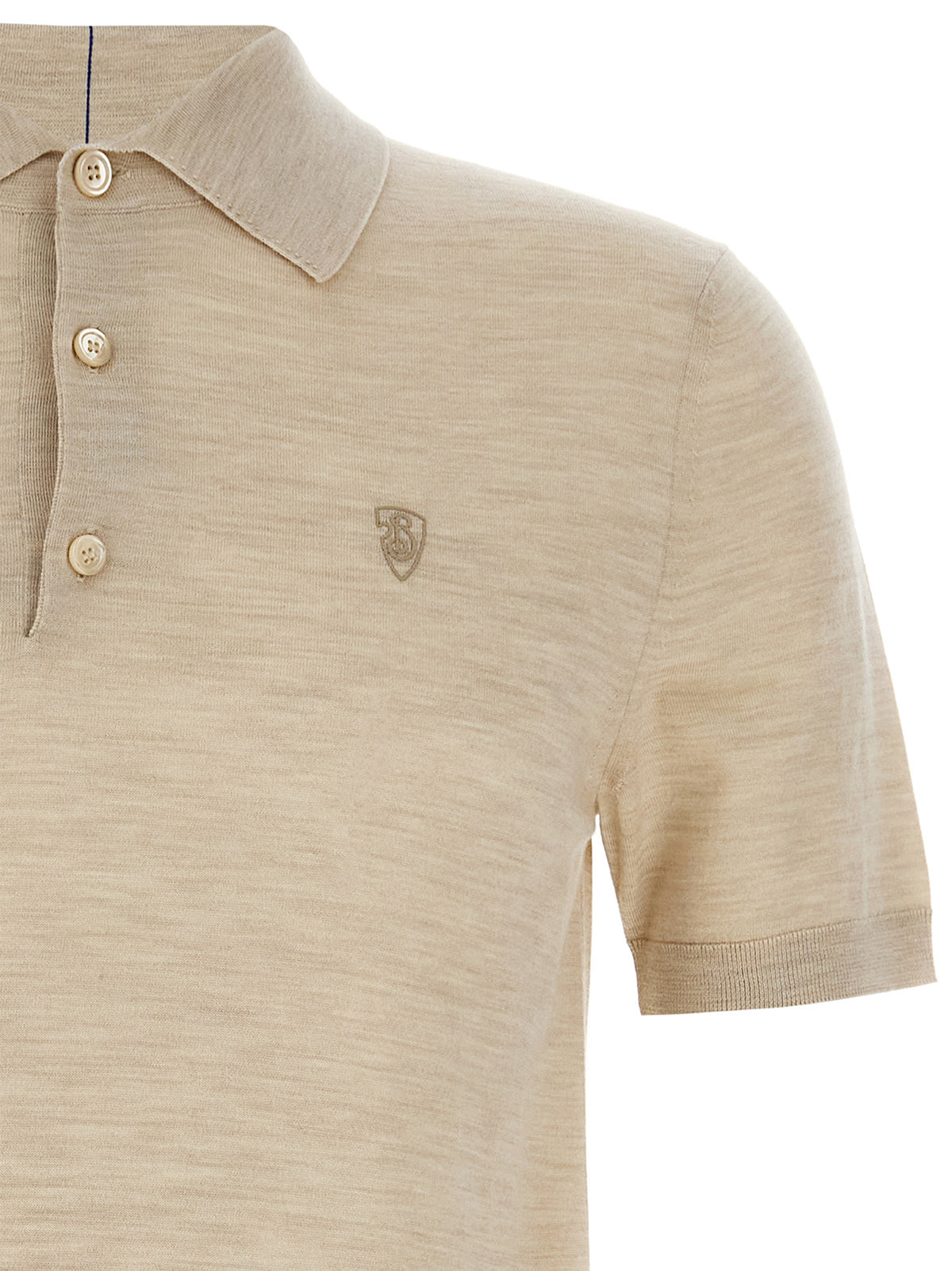 Polo en laine beige Burberry