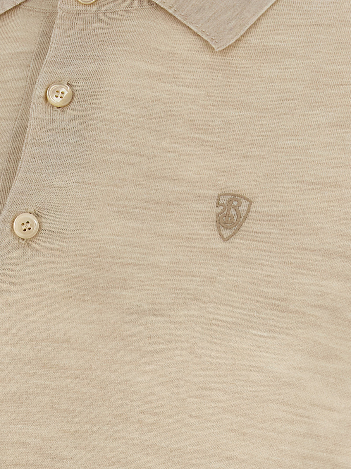 Polo en laine beige Burberry