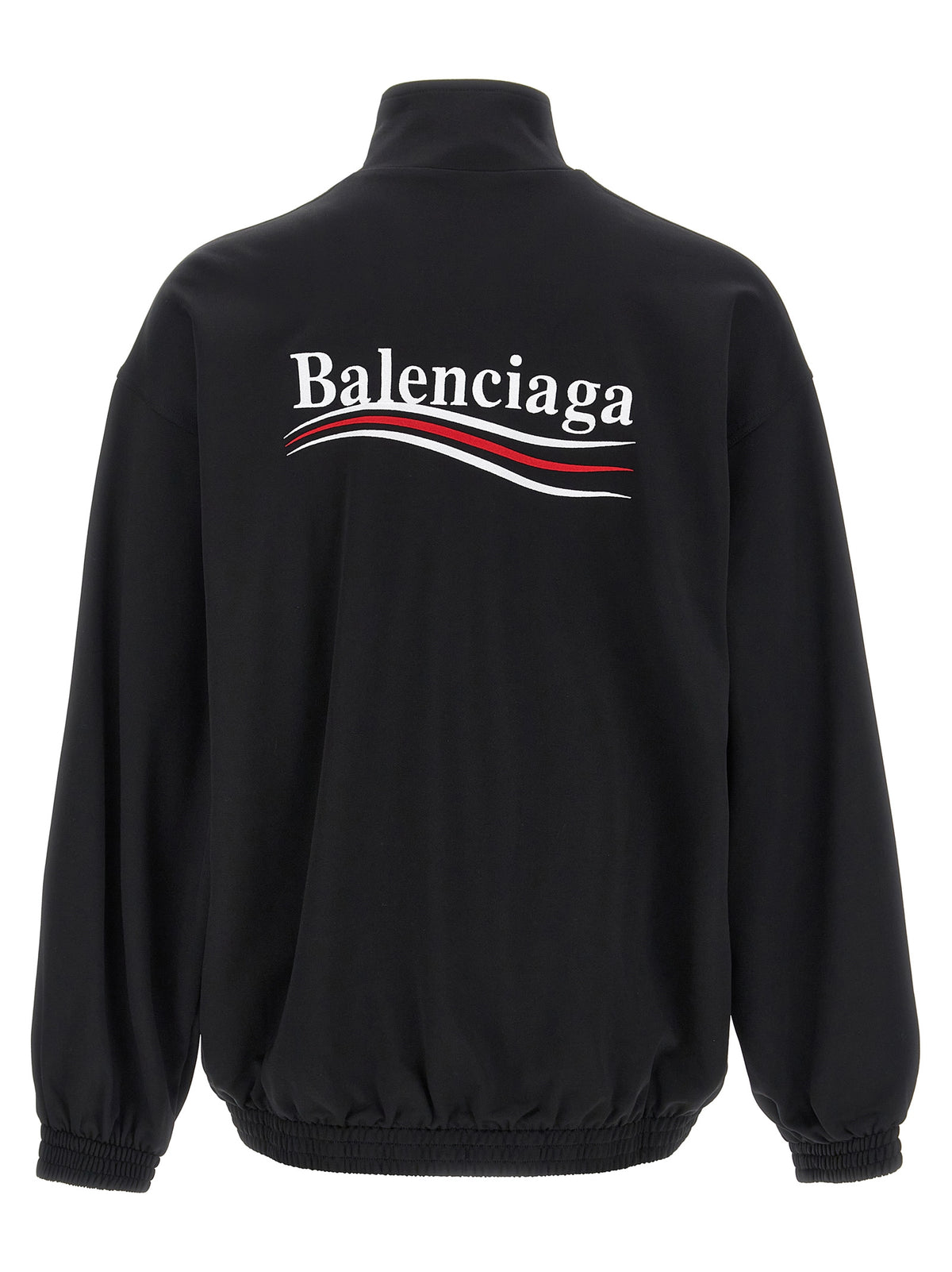 Felpa Balenciaga nera in poliammide