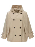 Veste longue Brunello Cucinelli en polyester beige