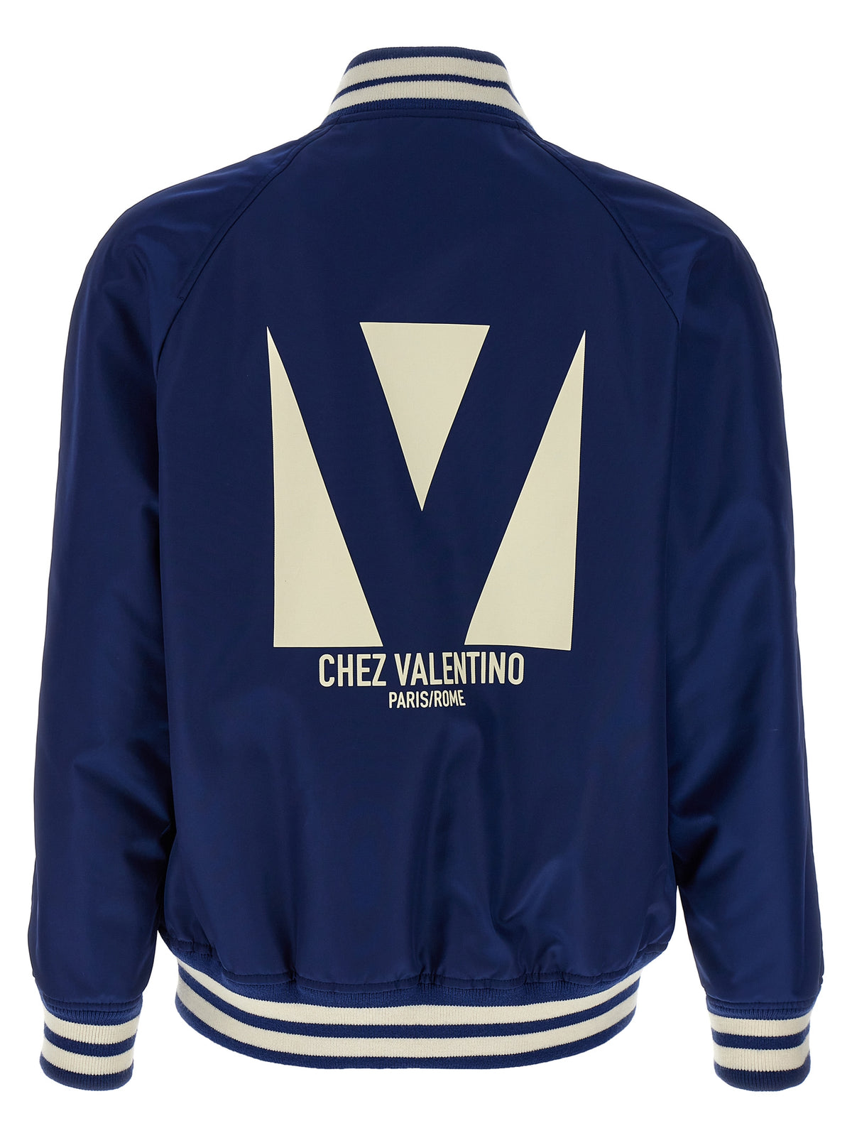 Bomber Valentino Garavani blu in poliammide
