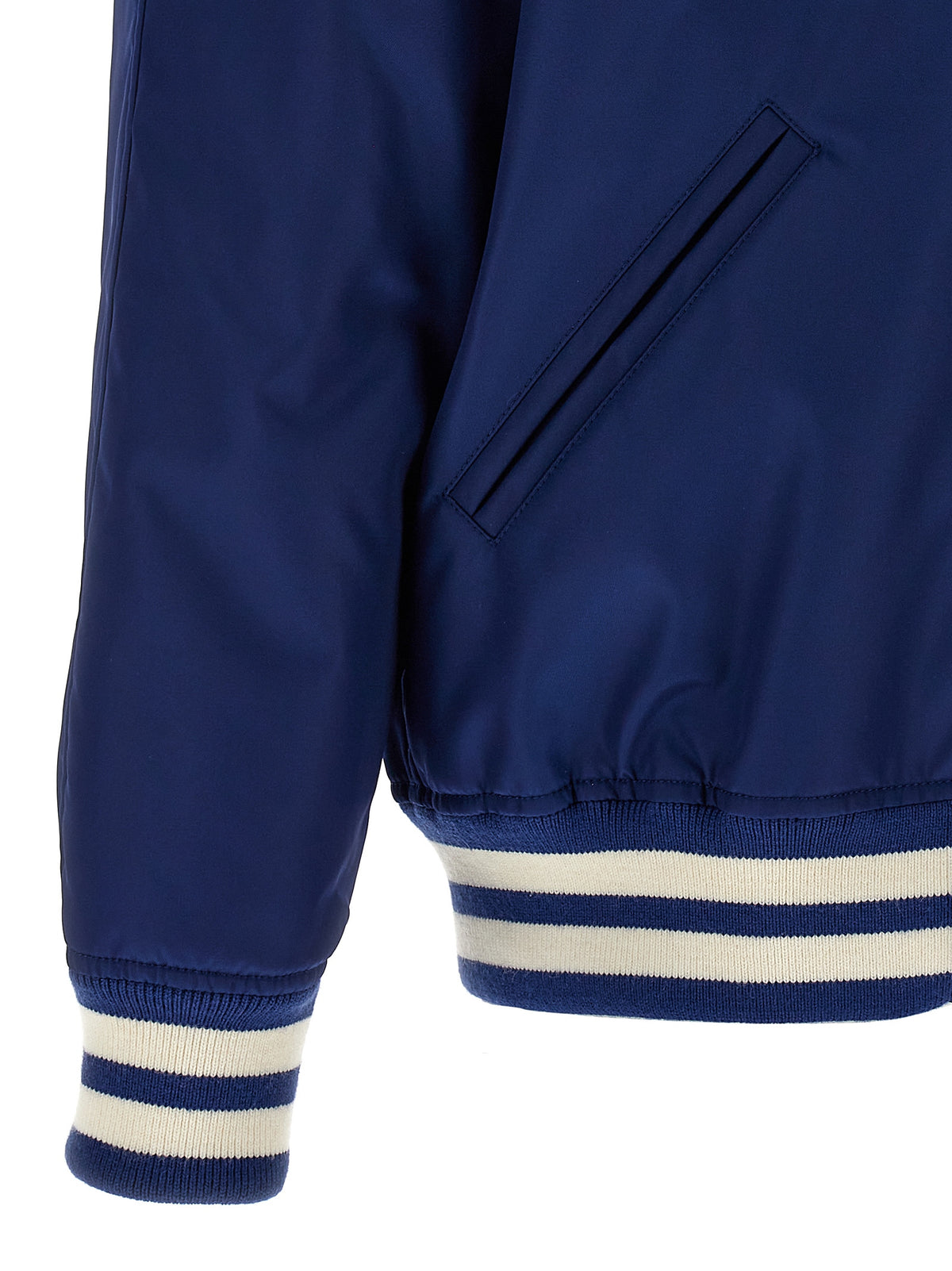 Bomber Valentino Garavani blu in poliammide