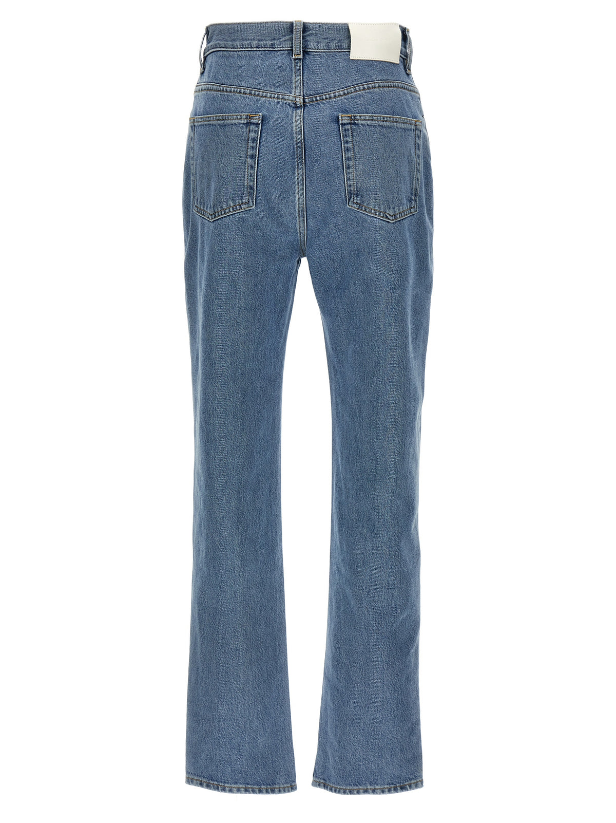 Jean droit Loulou De Saison en coton biologique bleu