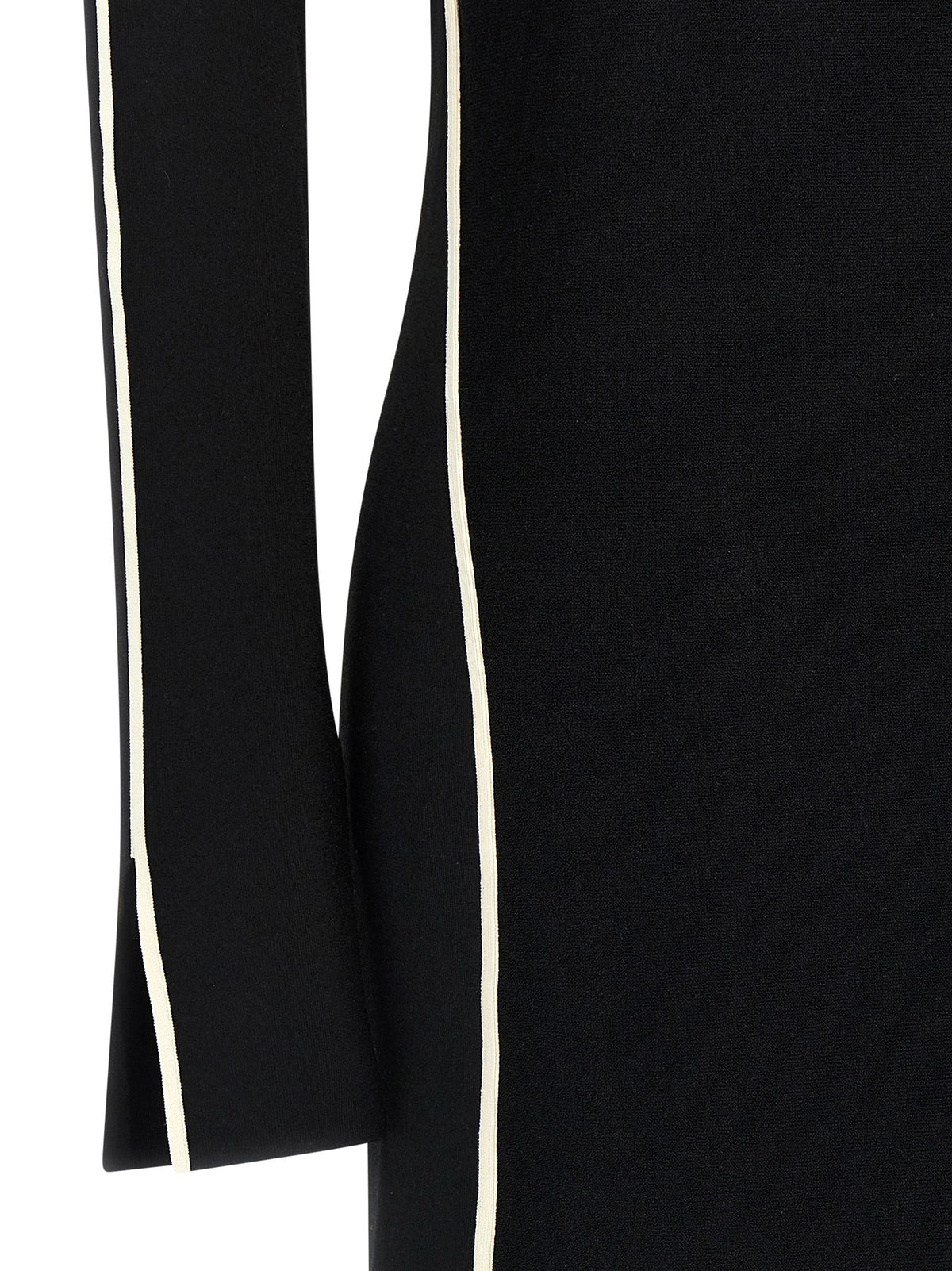 Robe mi-longue bicolore en viscose Sportmax