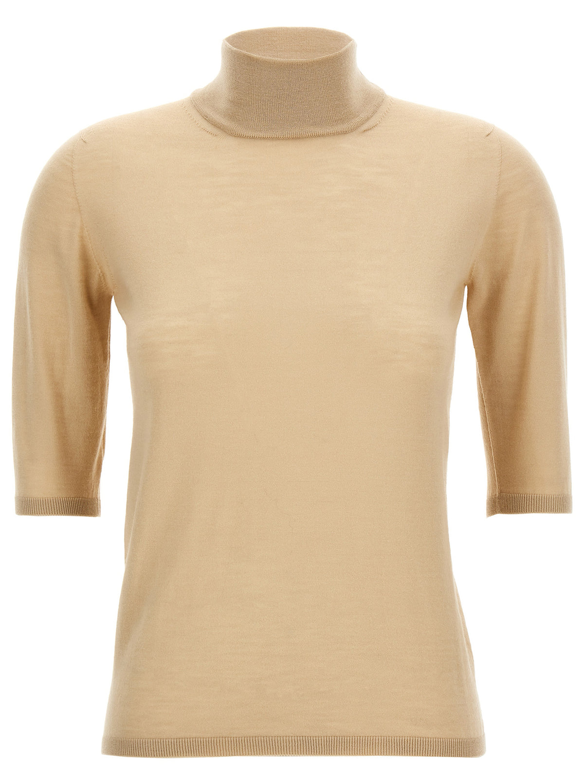 Cardigan beige in lana vergine Max Mara