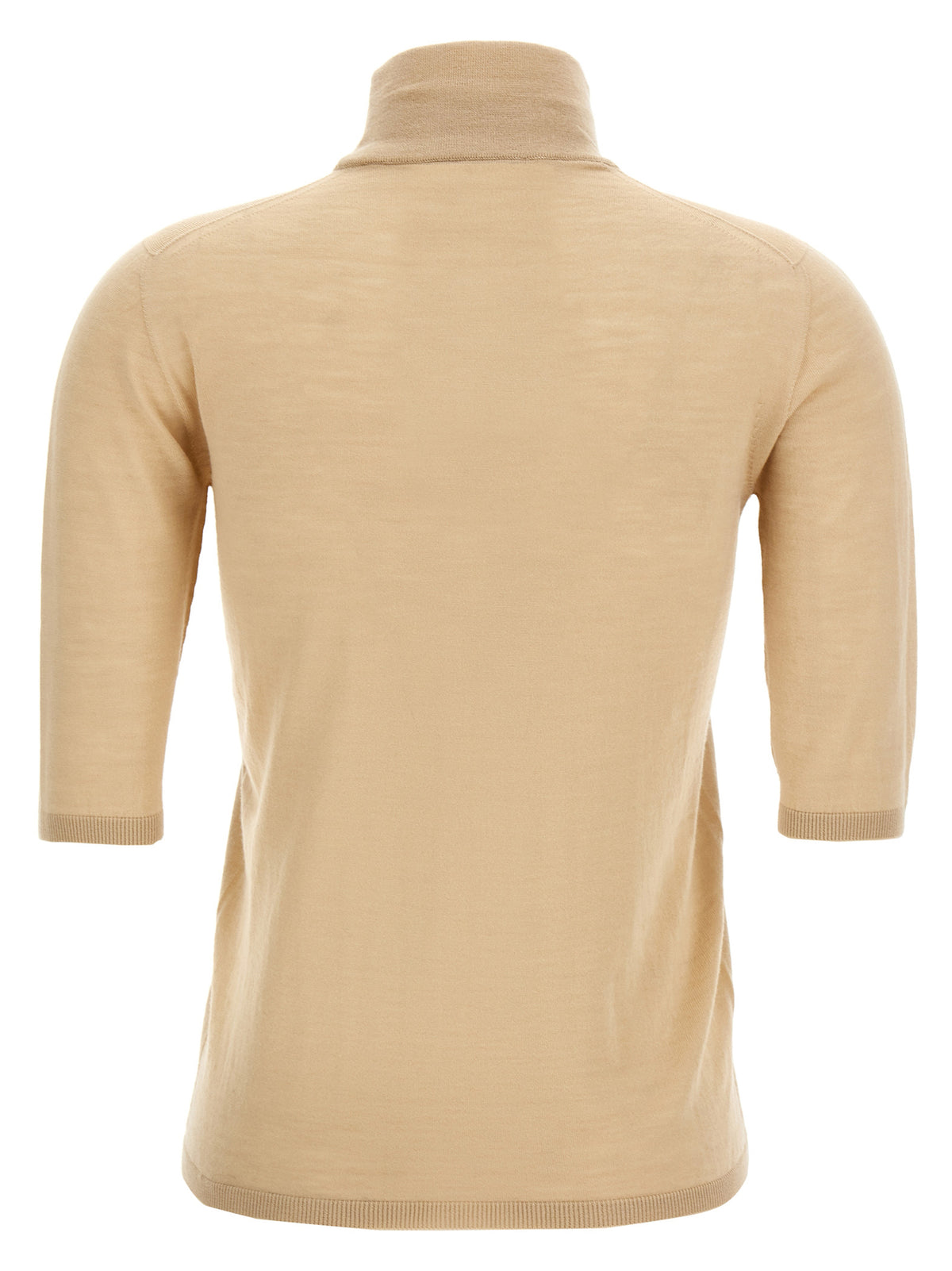 Cardigan beige in lana vergine Max Mara