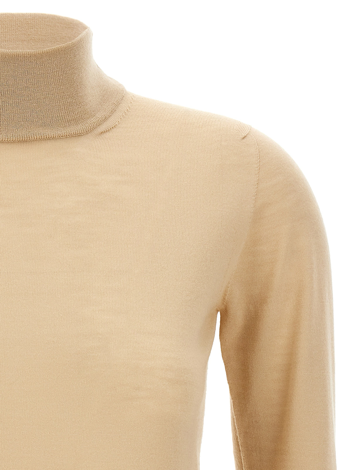 Cardigan beige in lana vergine Max Mara