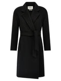 Cappotto nero in cashmere Max Mara