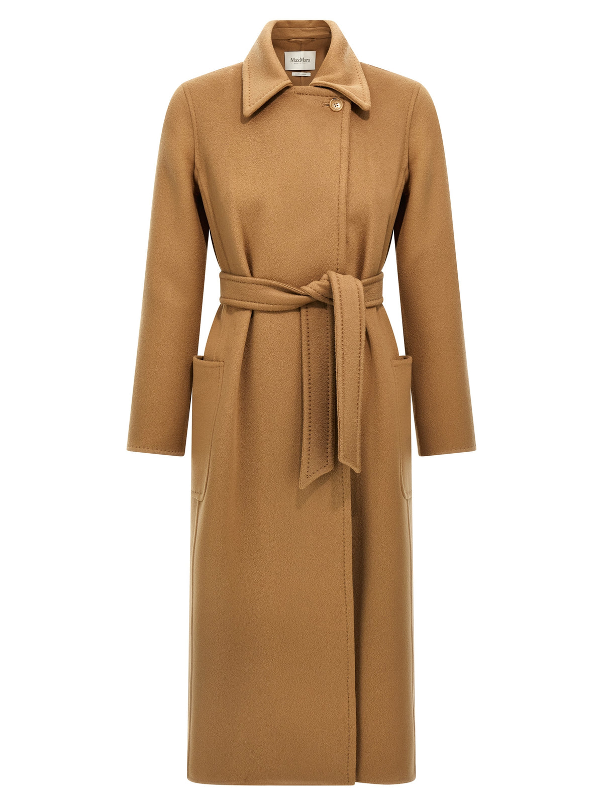 Cappotto marrone in cashmere Max Mara