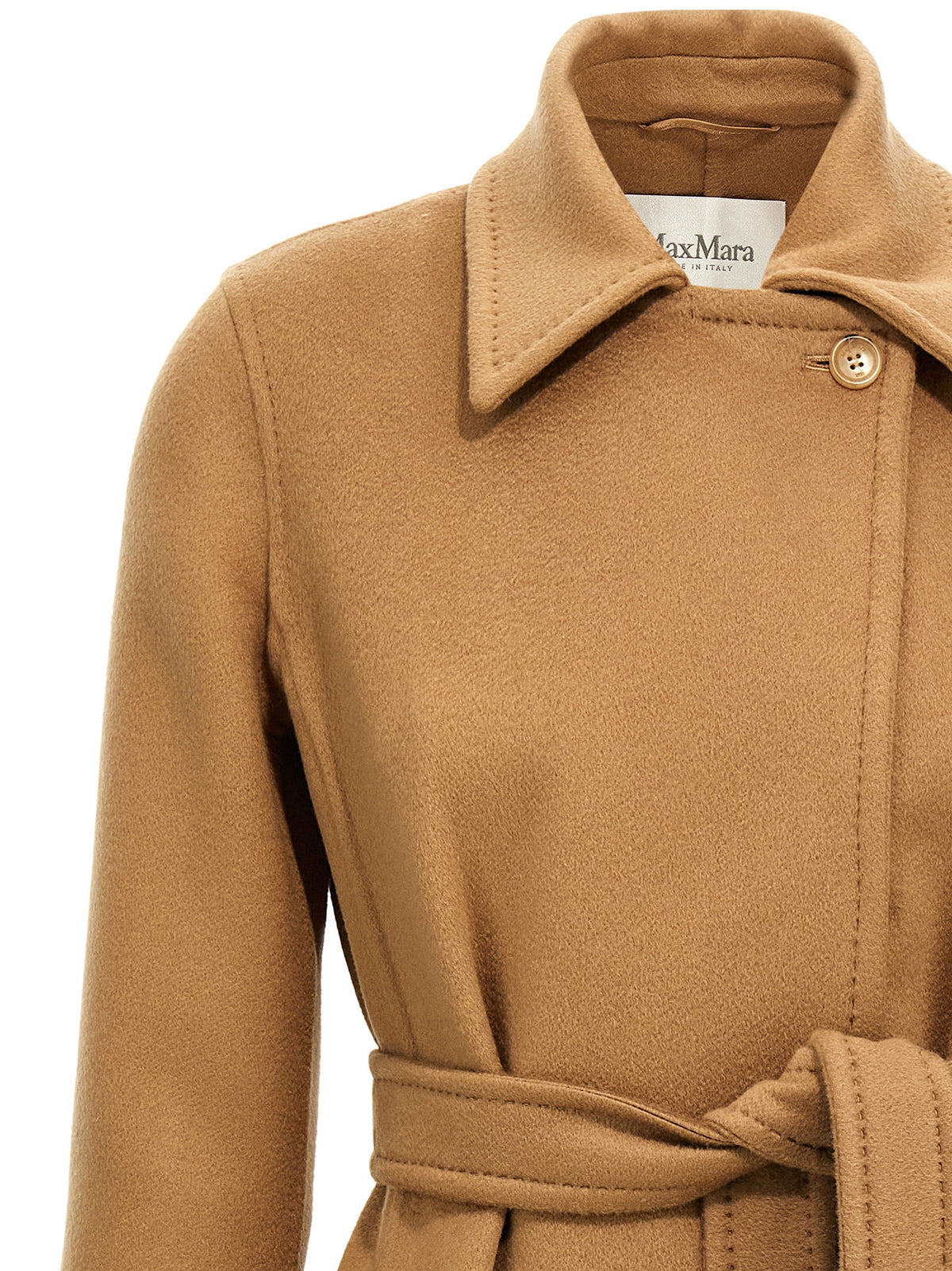 Cappotto marrone in cashmere Max Mara