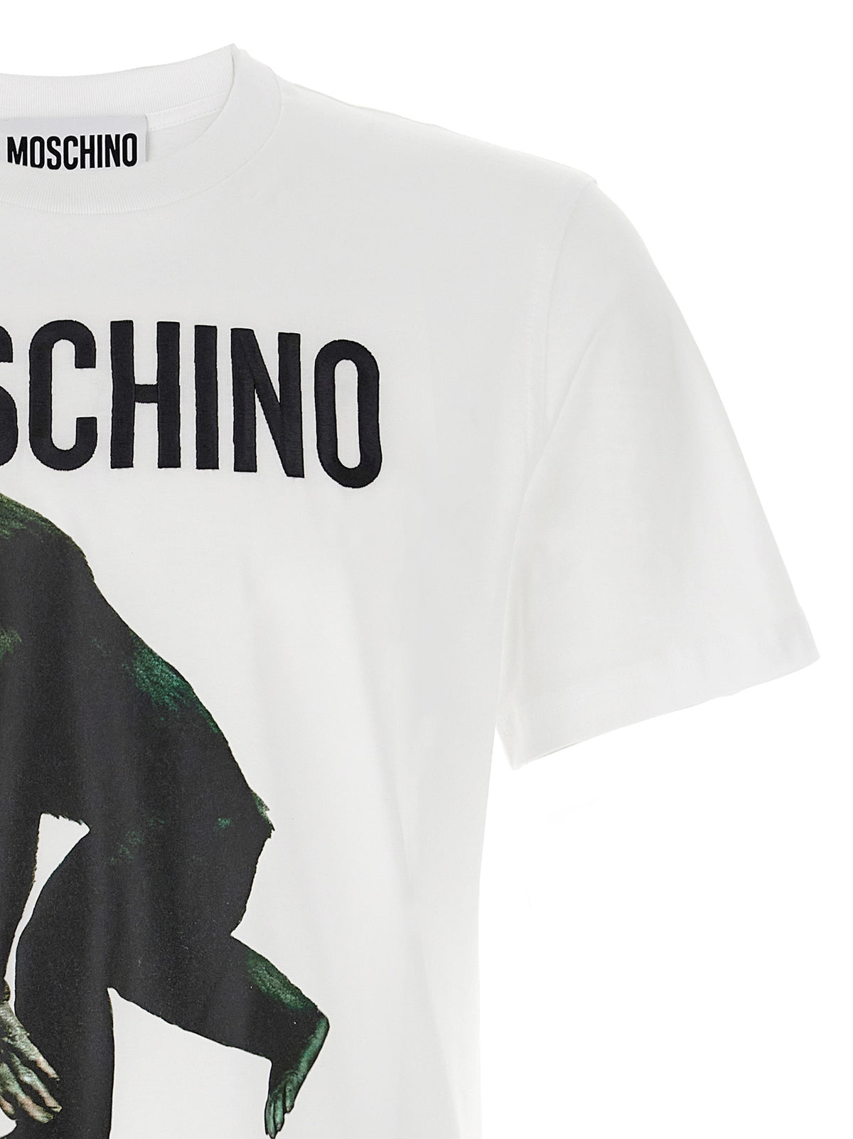 T-shirt Moschino in cotone bianco