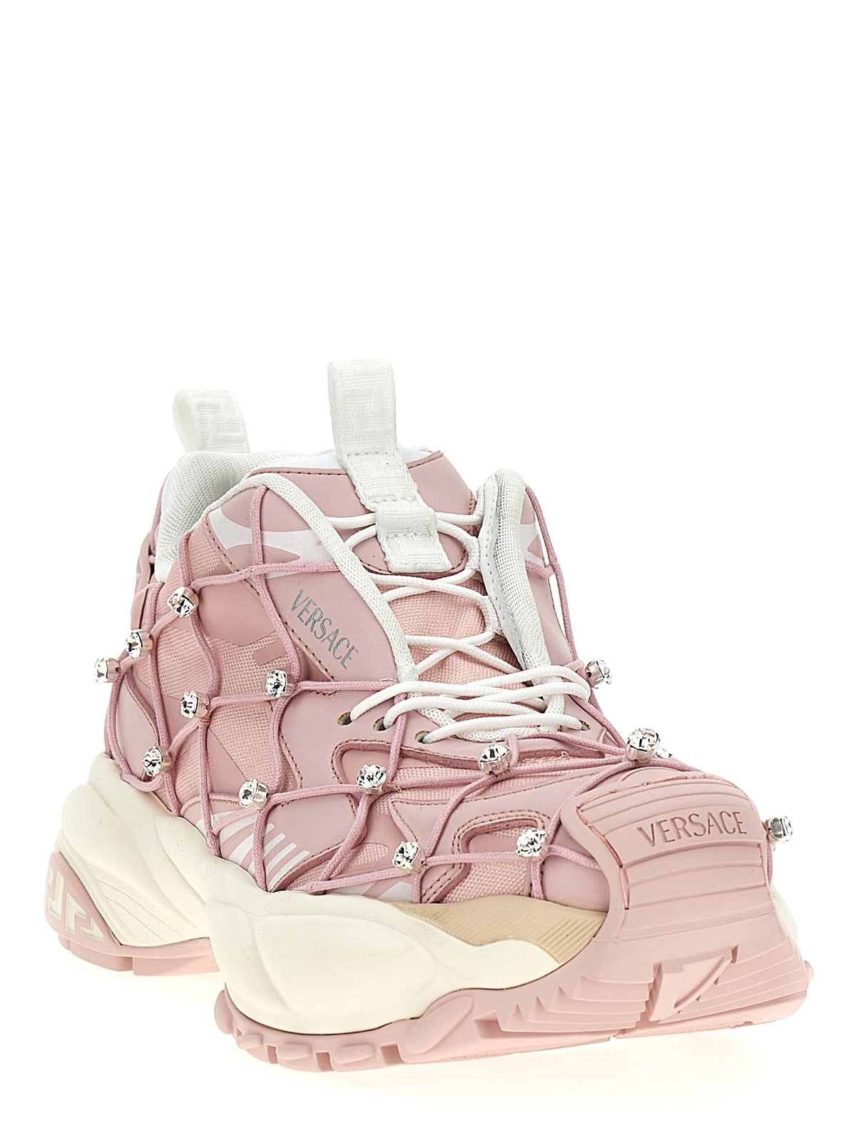 Sneakers sportive Versace in poliestere multicolore