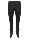 Leggings neri Courrèges in poliammide