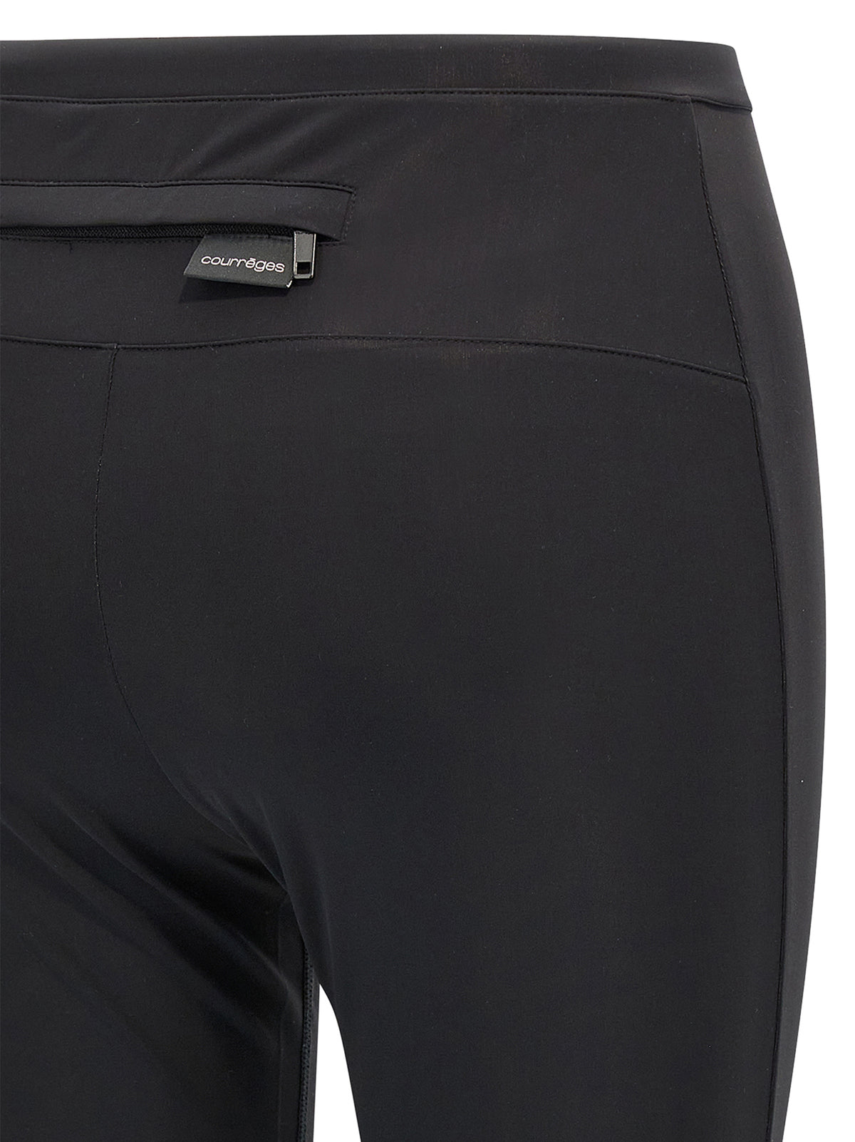 Leggings neri Courrèges in poliammide