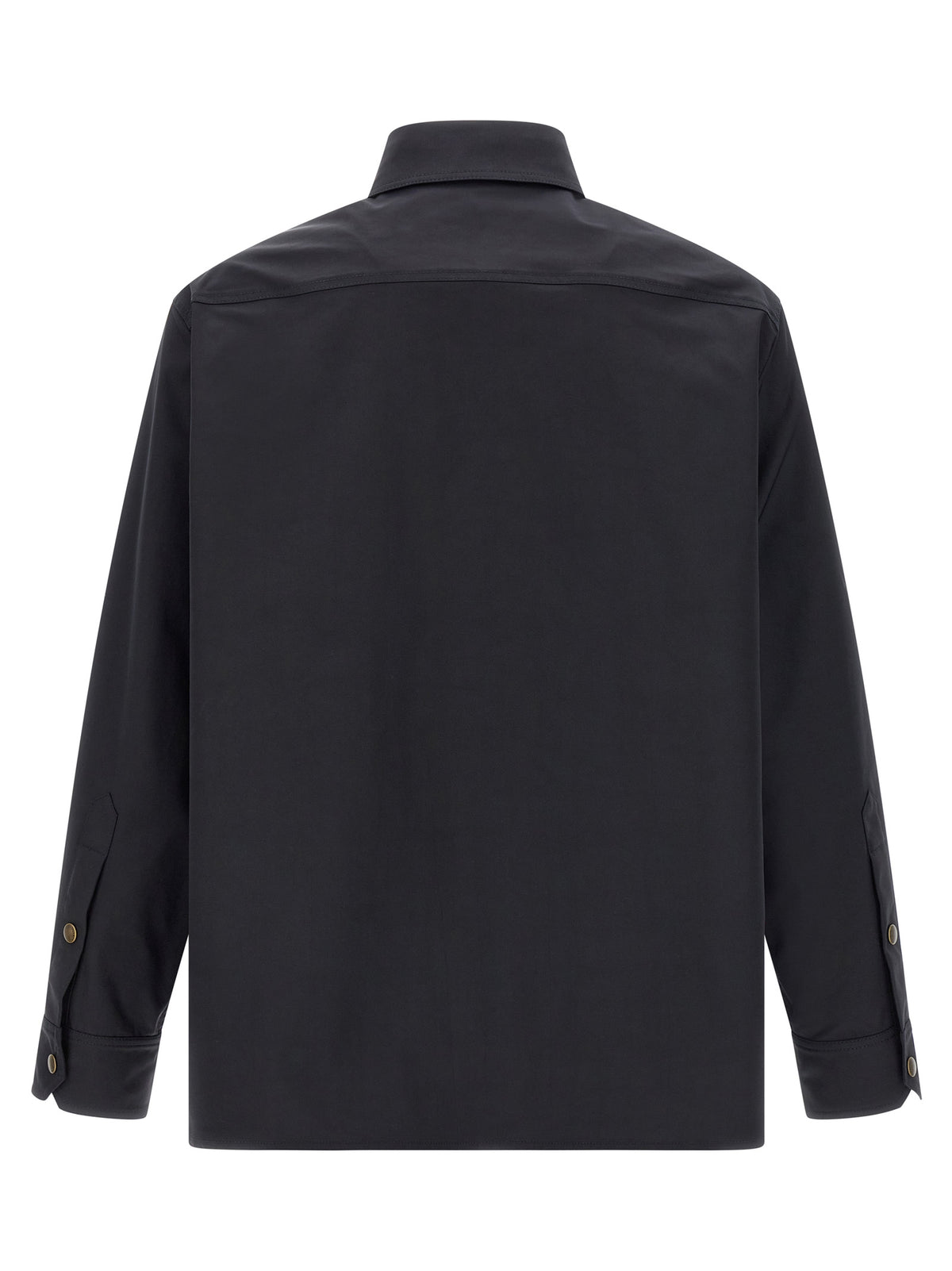 Giacca lunga blu in poliestere Valentino Garavani