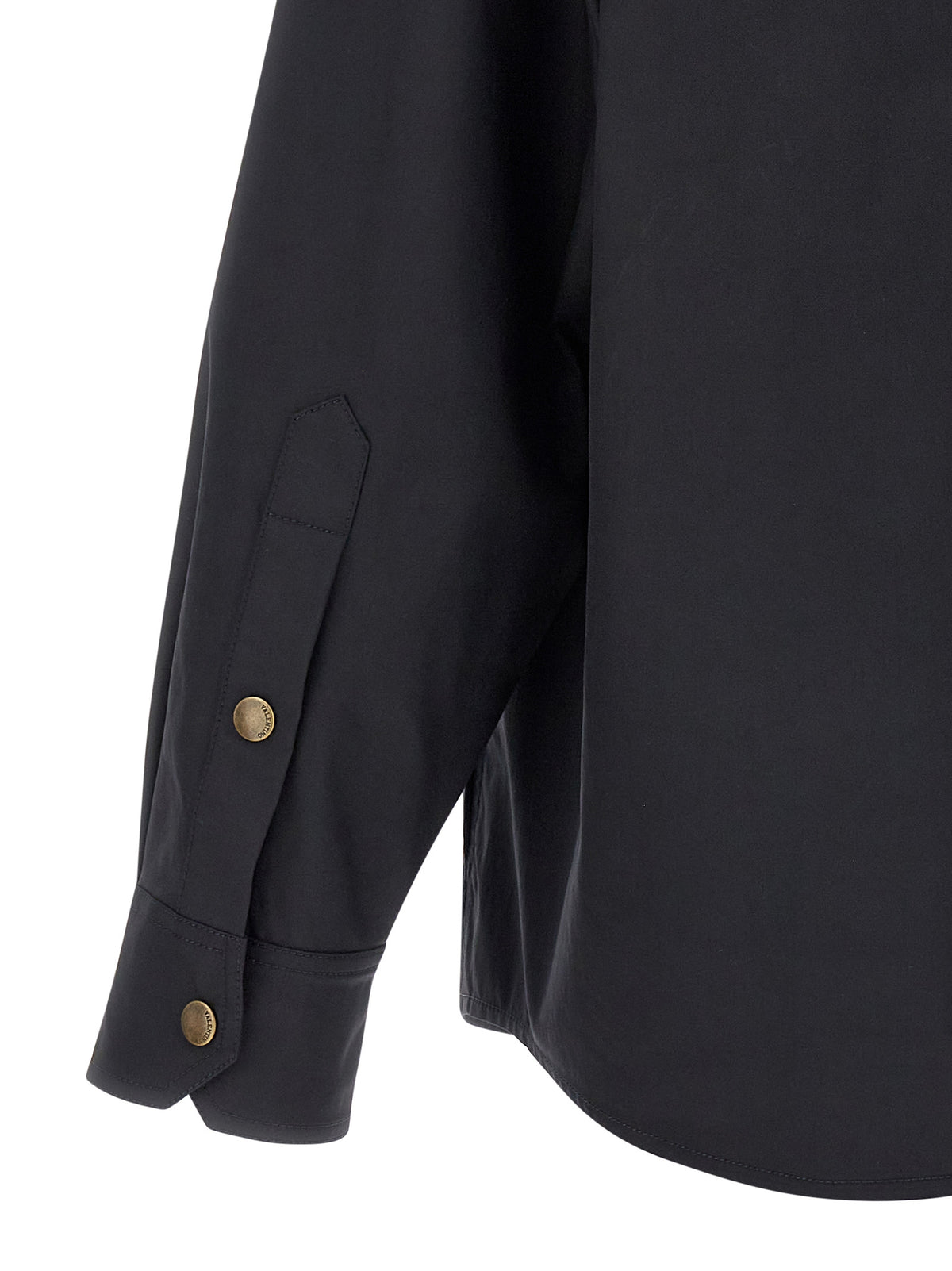 Giacca lunga blu in poliestere Valentino Garavani