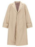 Cappotto beige in poliestere Thom Browne