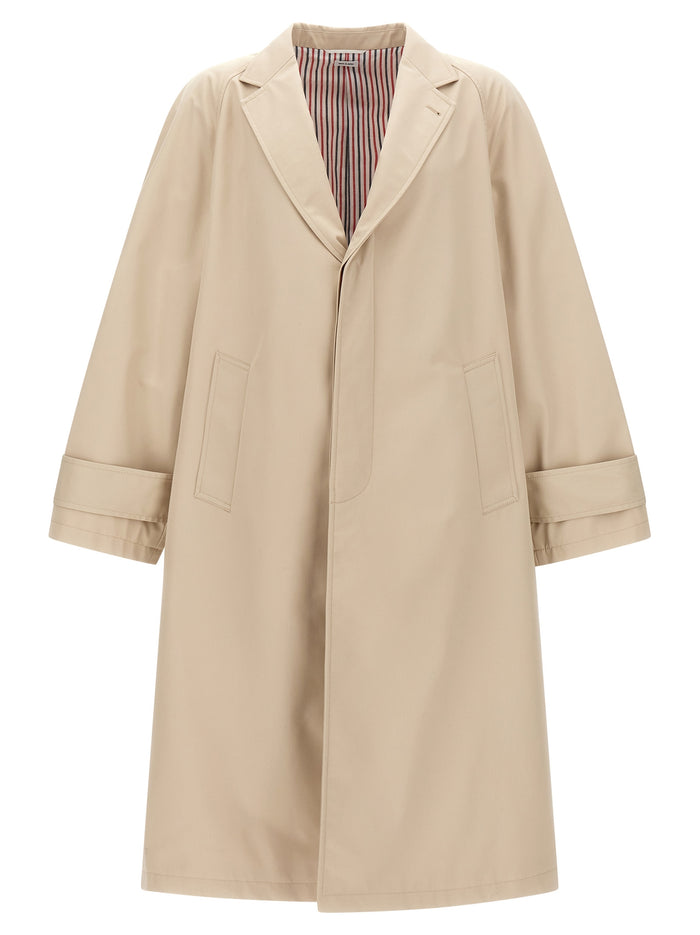 Thom Browne beige polyester jas