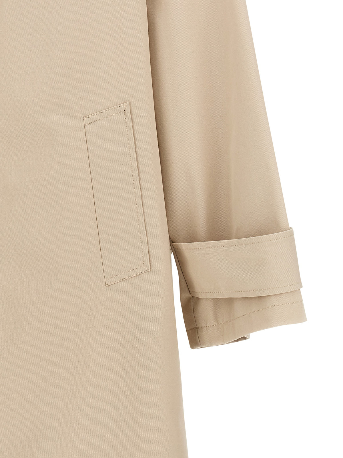 Cappotto beige in poliestere Thom Browne