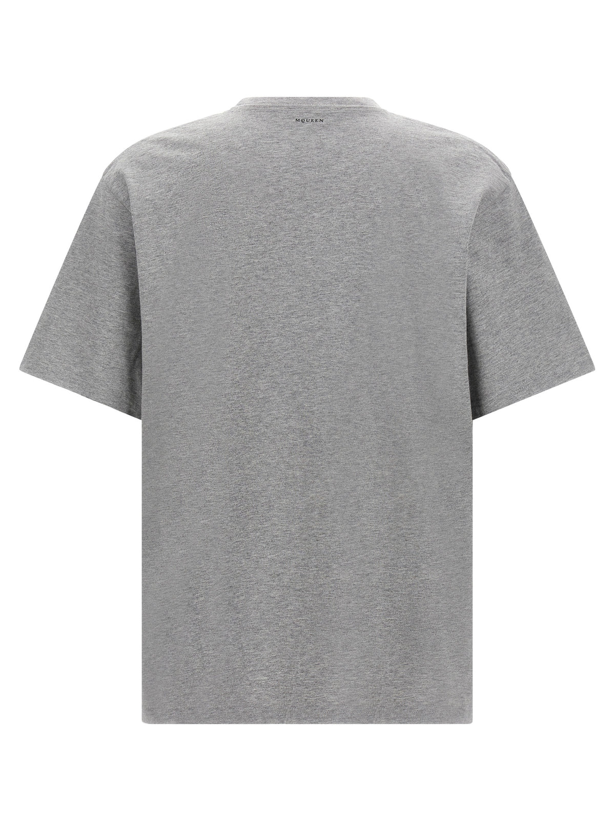 T-shirt Alexander McQueen in cotone grigio