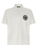 Polo Balmain en coton bicolore