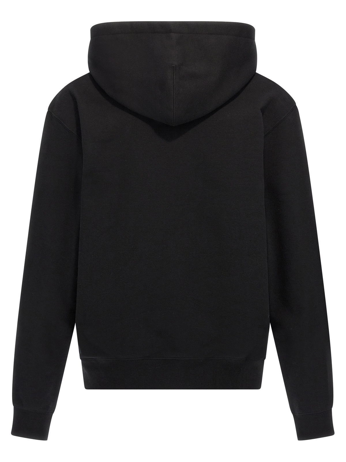 Felpa nera in cotone Jil Sander