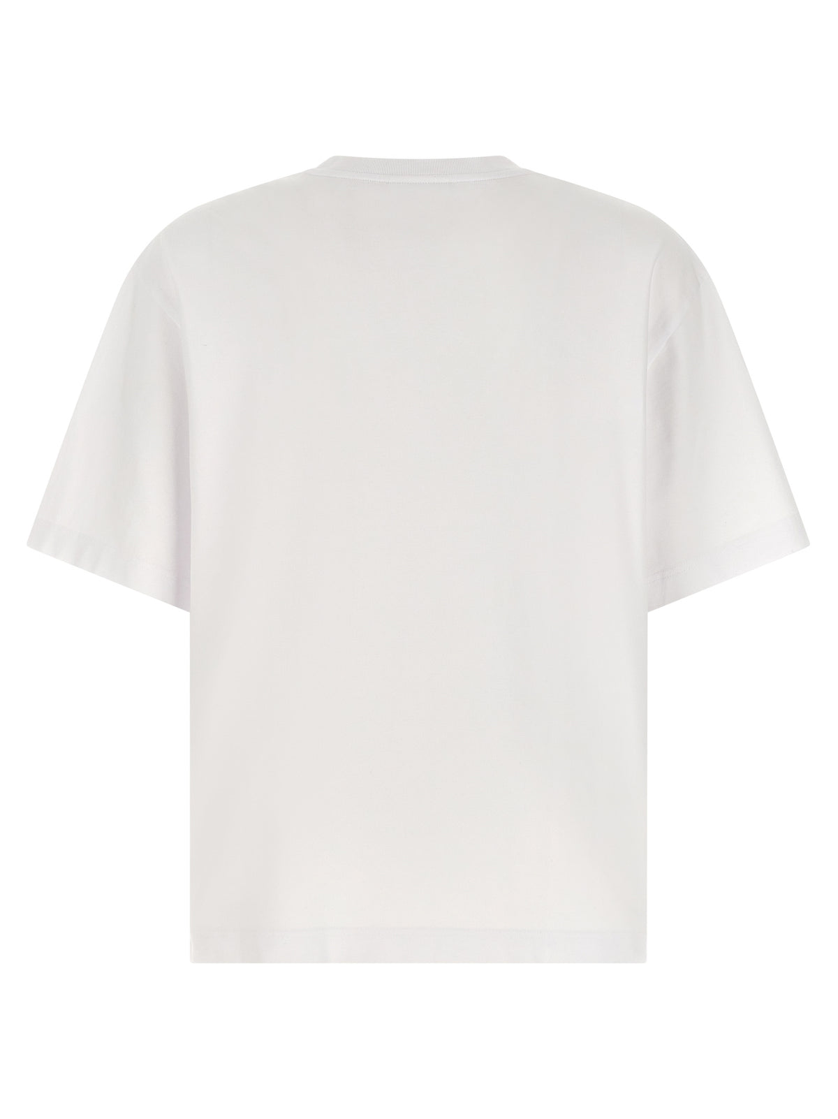 T-shirt bianca in cotone Maison Kitsuné